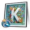 Butterfly Flower K 5D Partial Drill DIY Diamond Painting Kit 30*30cm