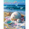 Diamond Painting-DIY Full Round Drill Beach Scenery