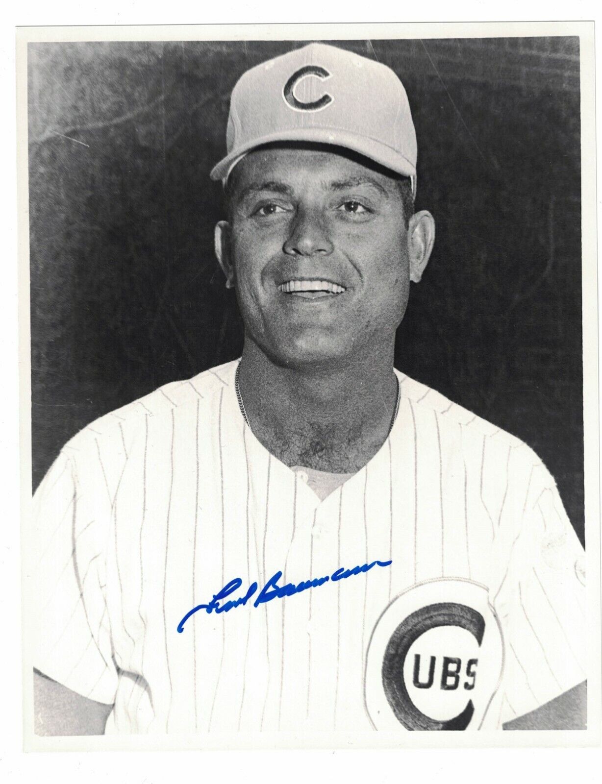 Frank Baumann Chicago Cubs Signed 8x10 Photo Poster painting W/Our COA LML114