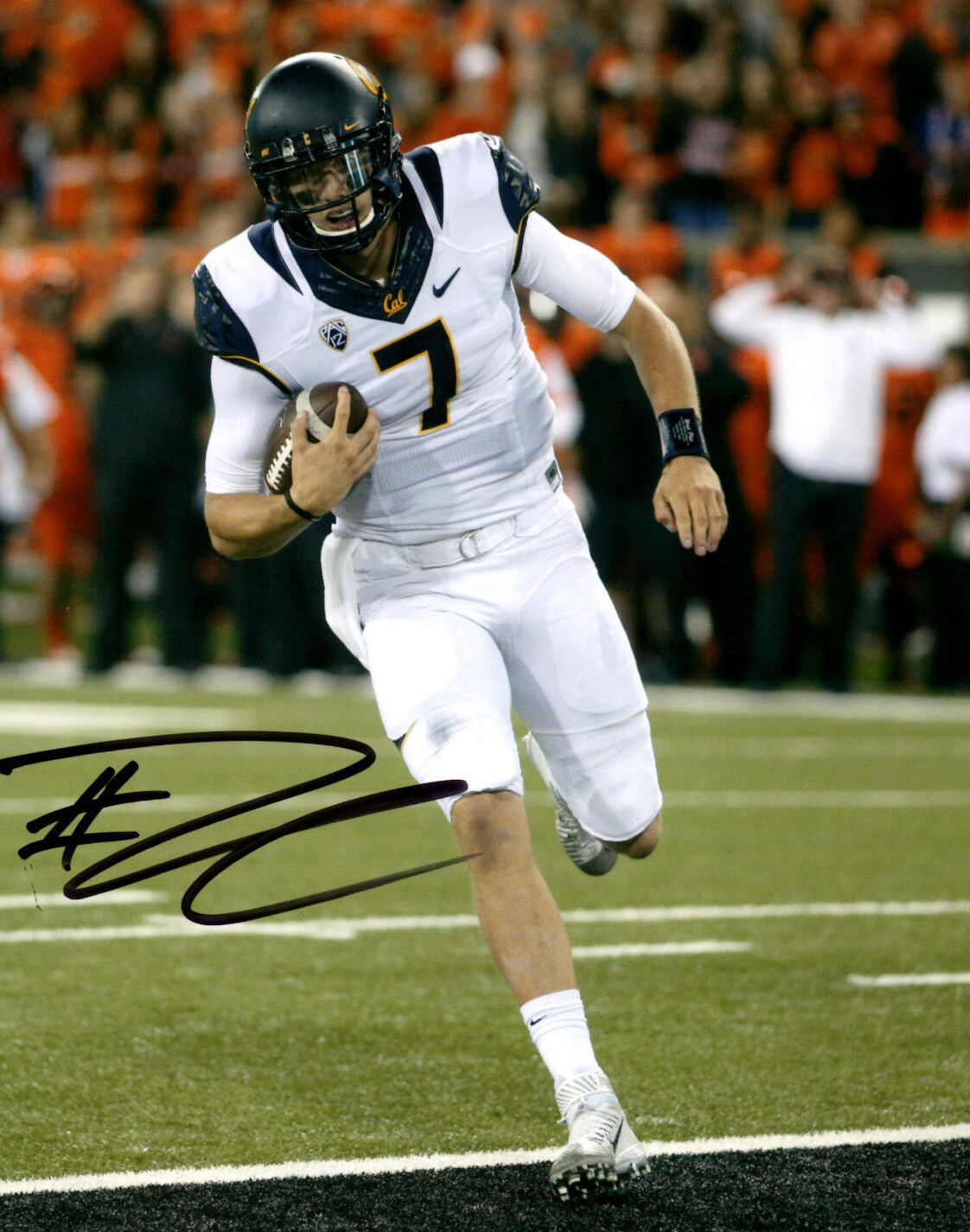 Davis Webb California Golden Bears Cal signed autographed 8x10 football Photo Poster painting