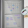 📆Magnetic Schedule Planner For Fridge【Permanently reusable】