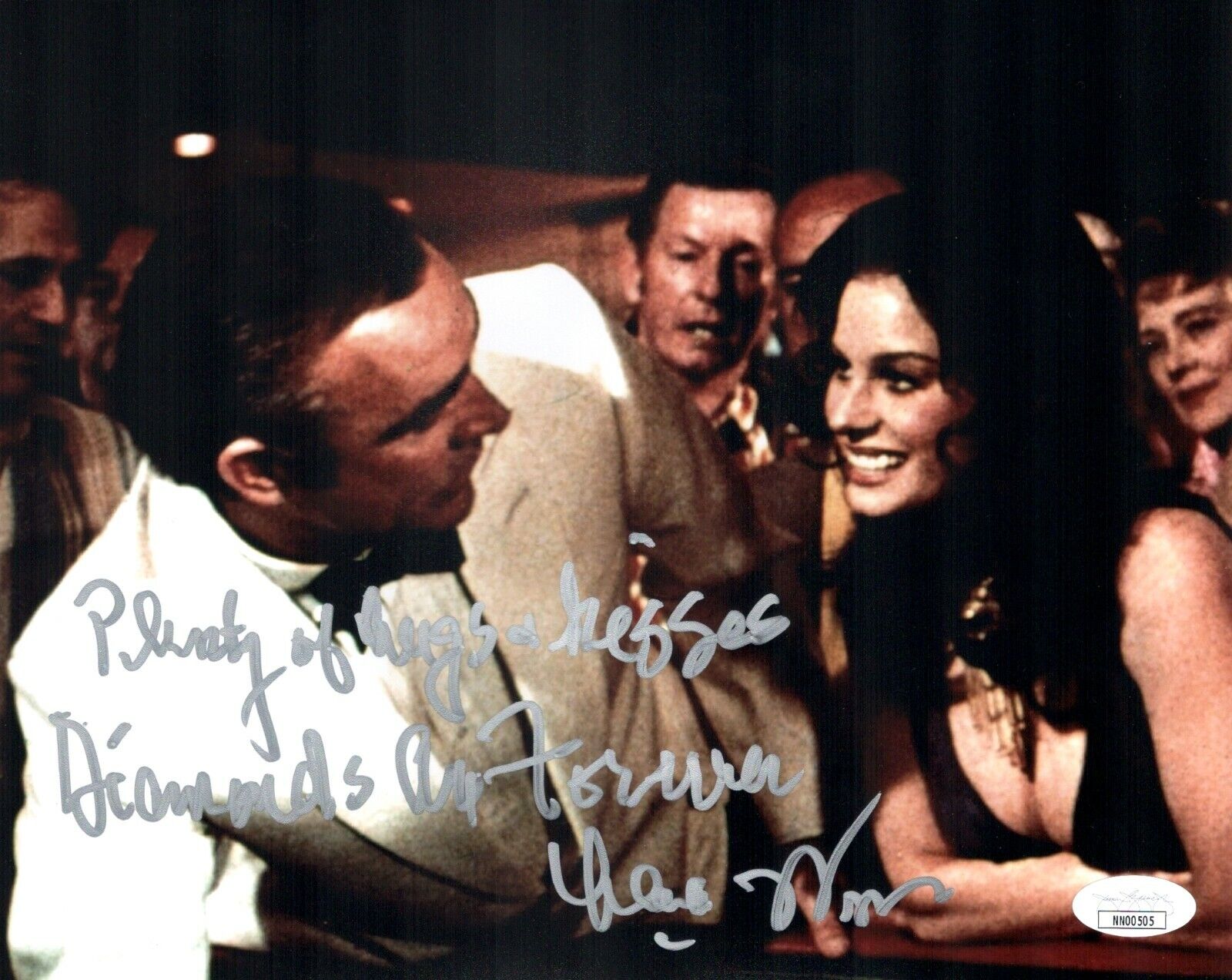 LANA WOOD Signed JAMES BOND Diamonds Are Forever 8x10 Photo Poster painting Autograph JSA COA