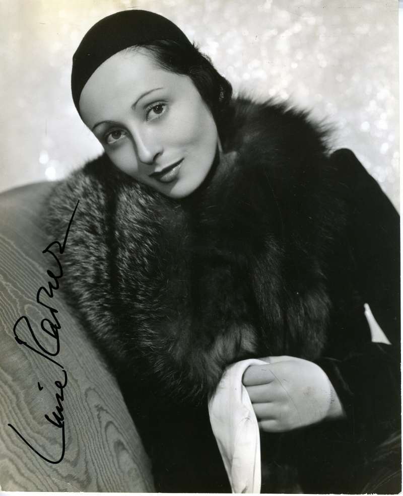Luise Rainer Vintage 1938 Hand Signed Jsa Coa 7x9 Photo Poster painting Autographed Authentic