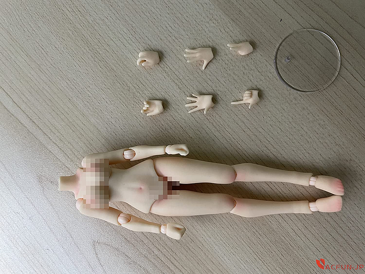 【海牛工業】Y-01 1/12 NEW MODEL ONE 第一弾 美人 女性 二次元 アクションフィギュア用 素体 ボディー セット 白肌