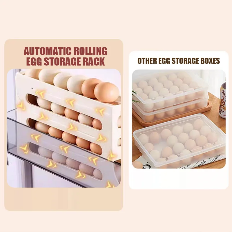 SAKER&reg; Four-Layer Egg Storage Rack