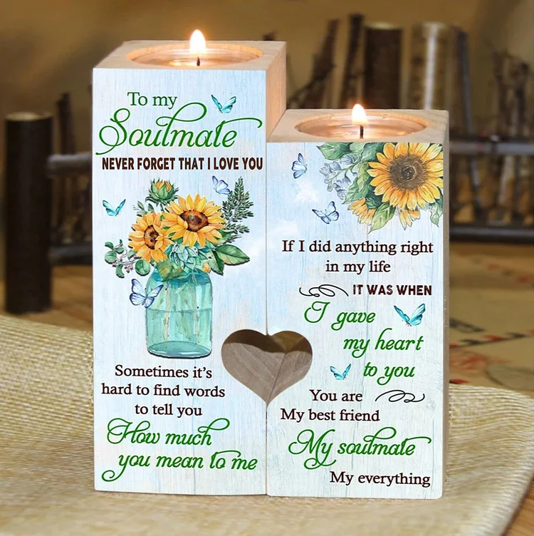 You are My Best Friend My Soulmate My Everything - Candle Holder