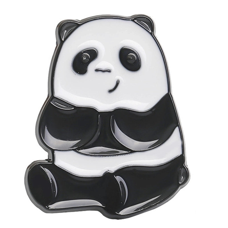 Cartoon Style Cute Cowboy Style Animal Alloy Stoving Varnish Plating Kid’s Unisex Brooches Collar Pin