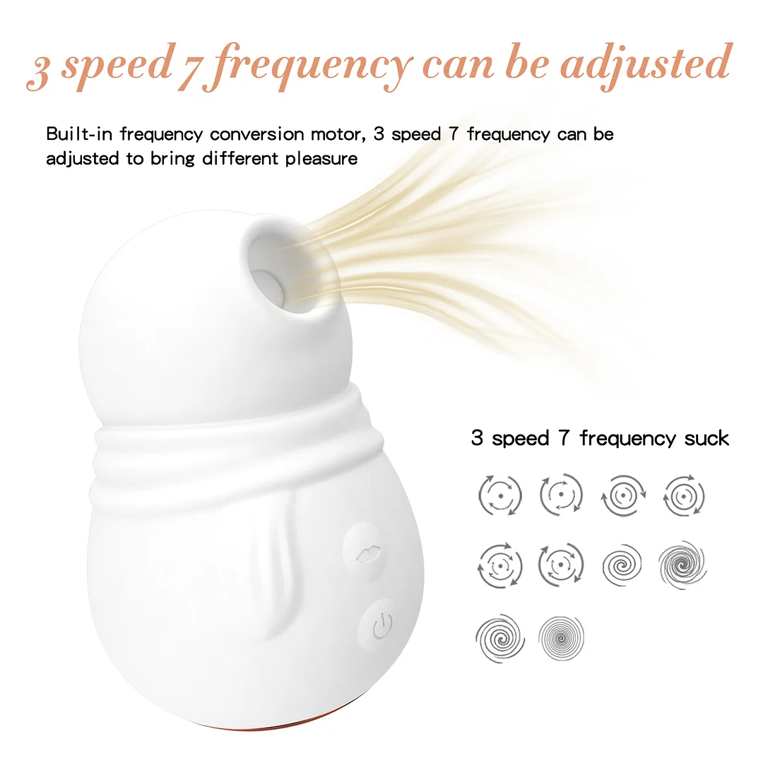 Snowman Sucking Egg Jumping Vibration Stimulation Massager Rosetoy Official