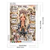 Farmhouse Faith Quote Art Special Shaped 5D DIY Partial Drill Diamond Painting Kits for Adults Beginners Home Decor Diamond Dots Paintings Diamonds Paintings Gem Art 13.78x17.72inch