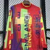 Retro 1996 England Goalkeeper Long Sleeve Soccer Jersey