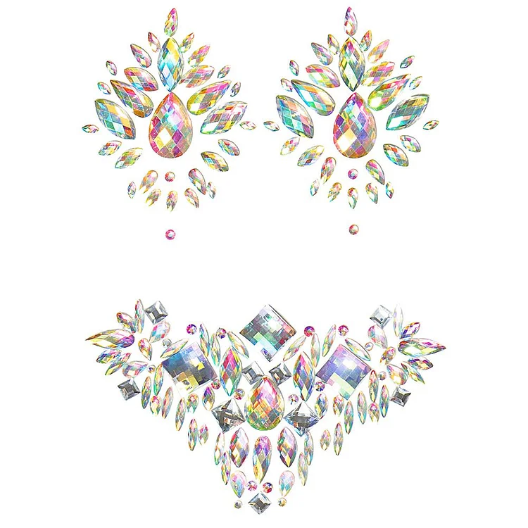 pornhint Pornhint Pasties and Body Jewel Set