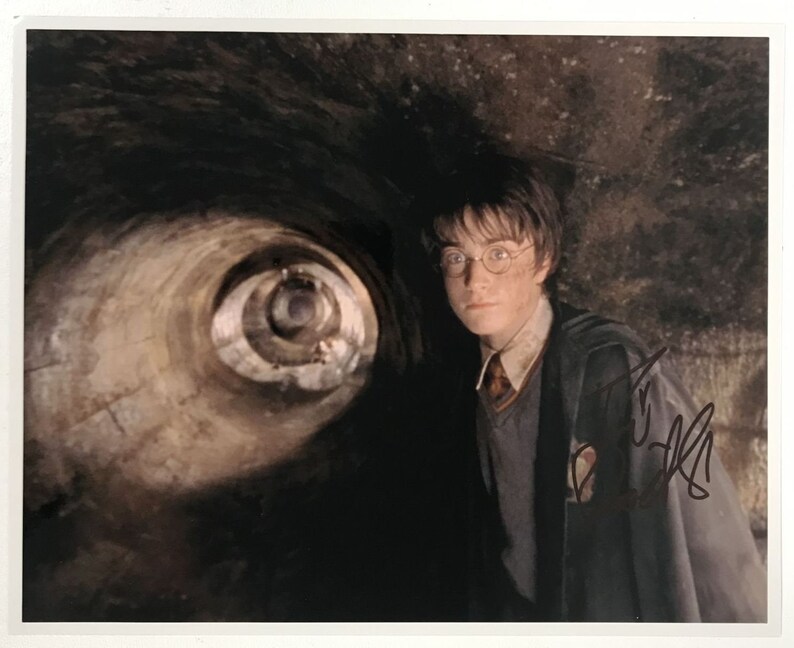 Daniel Radcliffe Signed Autographed Harry Potter