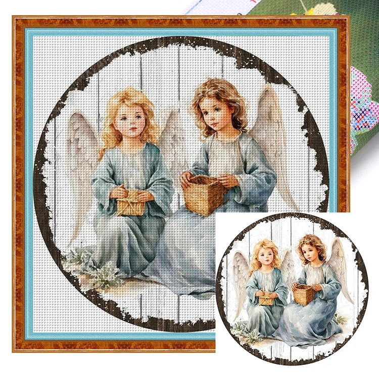 【Huacan Brand】Religion Nativity 11CT Stamped Cross Stitch 50*50CM
