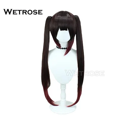[Wetrose] Sparkle N Set Honkai Star Rail 2.0 Hanabi Искорка Full Set Wig Halloween Xmas New Year Cosplay Costume