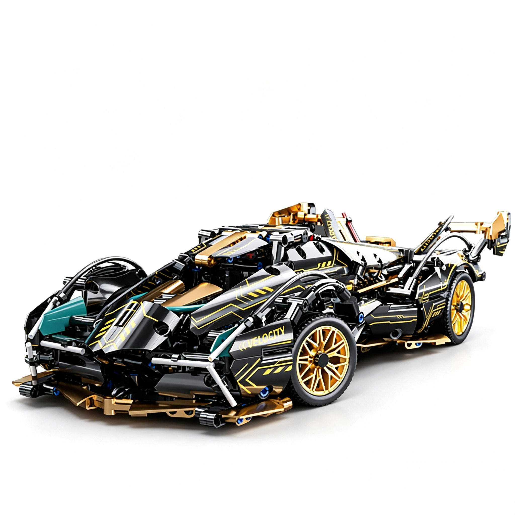 KAVOWORLD 89109 Hyper Car Building Set | 1330 Pieces | 1:14 Scale
