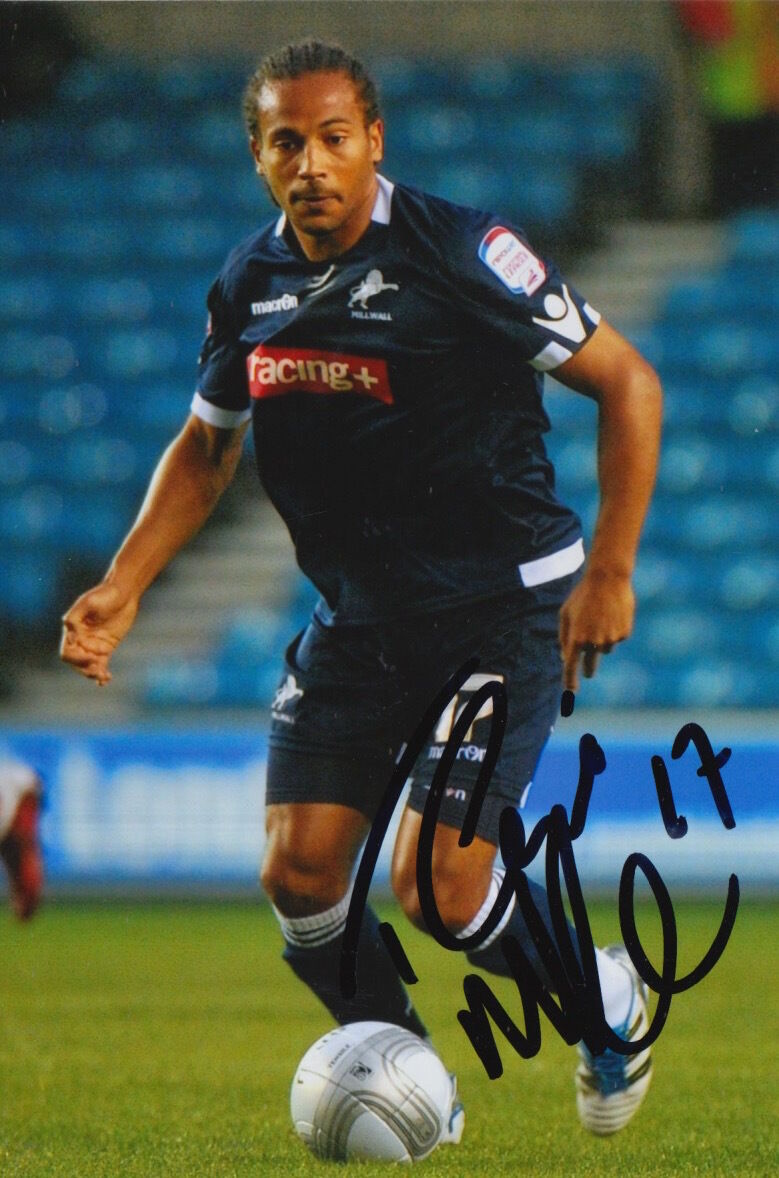 MILLWALL HAND SIGNED TAMIKA MKANDAWIRE 6X4 Photo Poster painting 2.