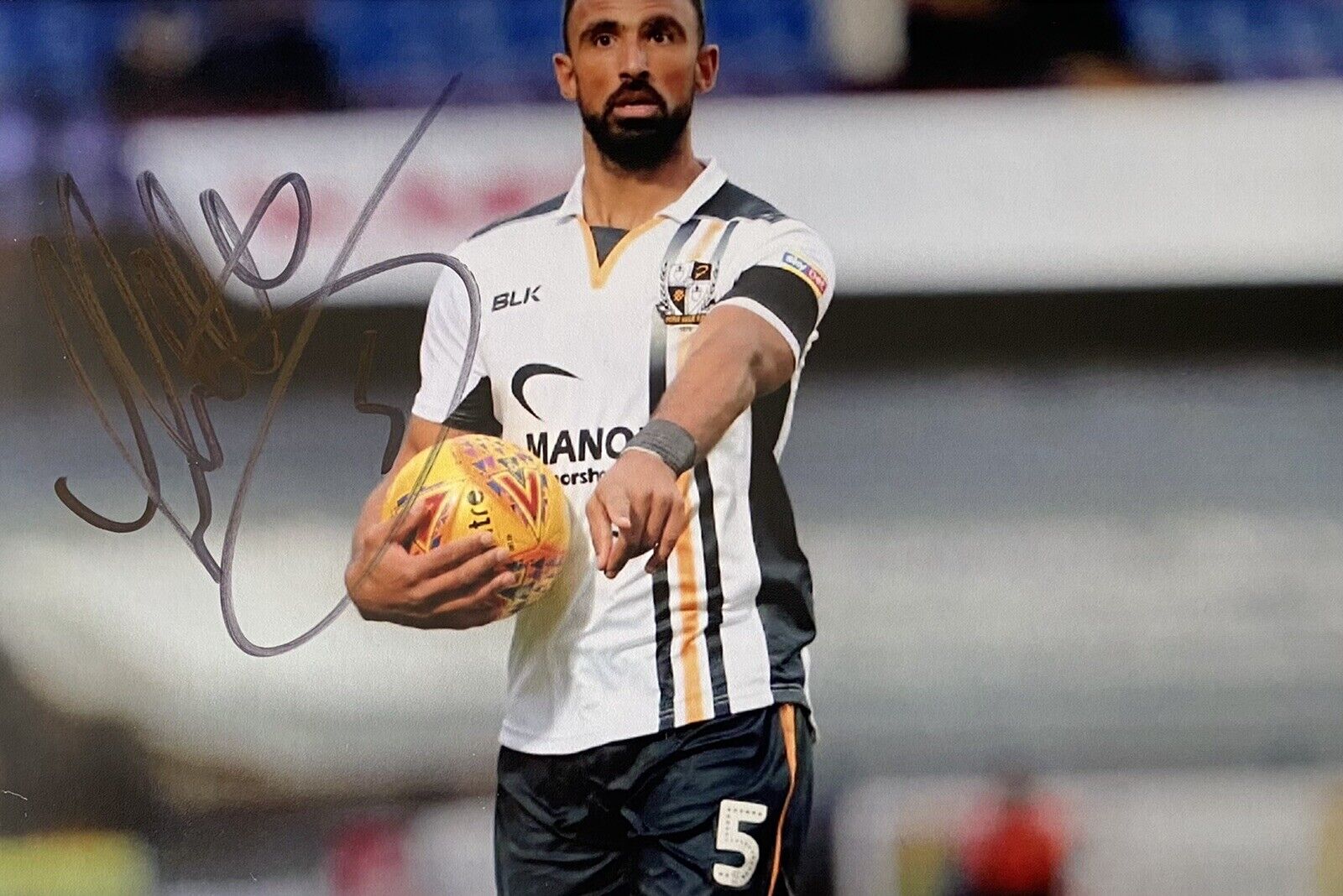 Leon Legge Genuine Hand Signed Port Vale 6X4 Photo Poster painting 2