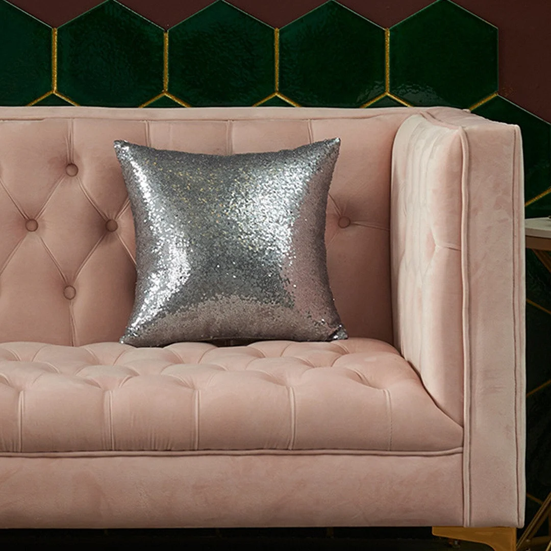 Cushion Cover 40*40cm Luxury Mermaid Glitter Pillow Pillowcase with Sequin  Throw pillows Home Decor Pillow Cases