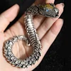 Dragon Retro Snake Bracelet Unisex Stainless Steel Alloy Bangle New