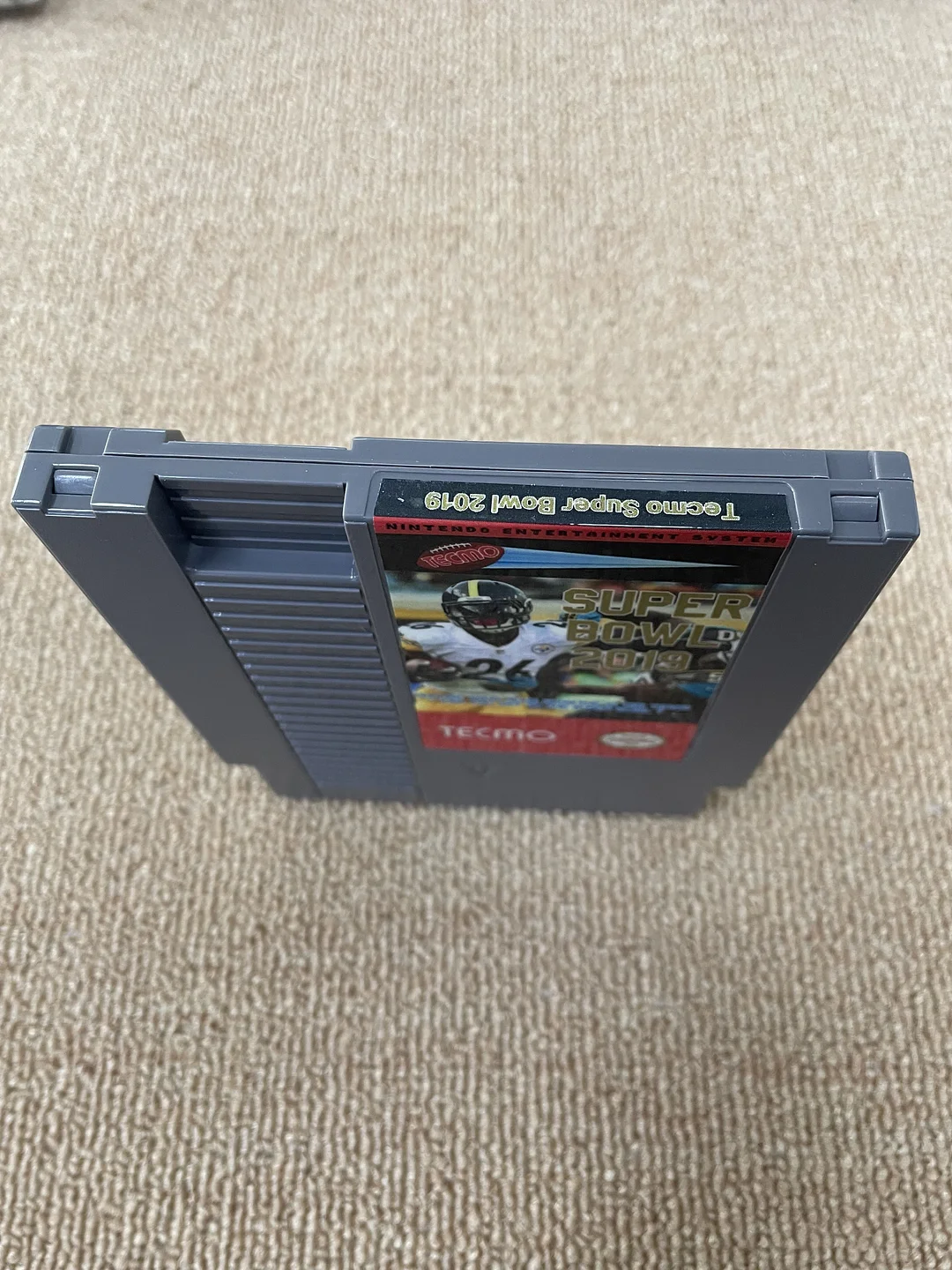 Tecmo Super Bowl 2019 For Nintendo NES - 8 Bit Game Cartridge
