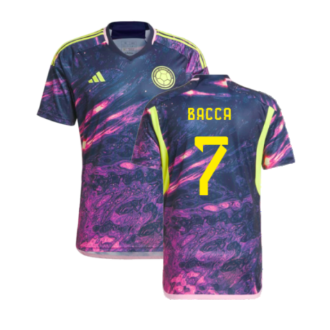 Columbia Carlos Bacca 7 Away Shirt Kit 2023-2024 - Women's World Cup 2023