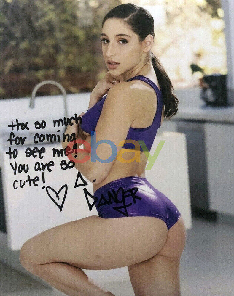 Abella Danger Porn Star Signed Autographed 8x10 Photo Poster painting AVN