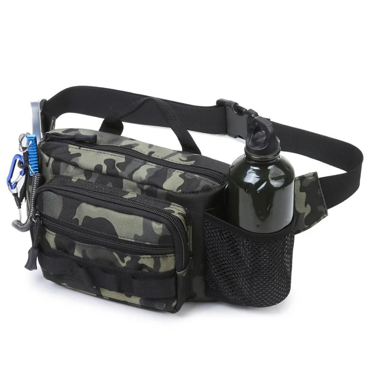 Functional Chest Bag Camping Backpack for Men Sling Shoulder Outdoor Hike Climbing Handbag Hunting Waist Fishing Fanny Pack 힙색