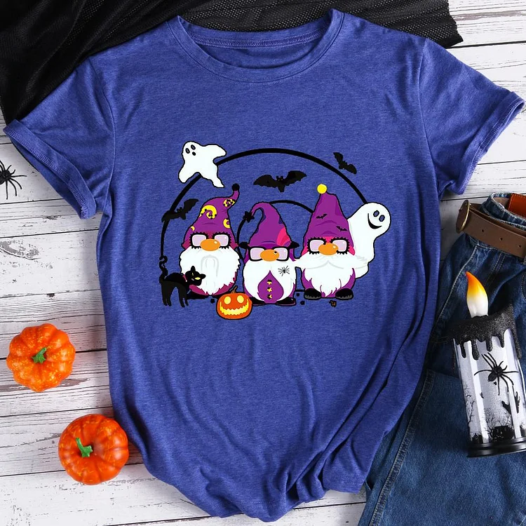 Gnome Halloween  T-Shirt Tee-07356