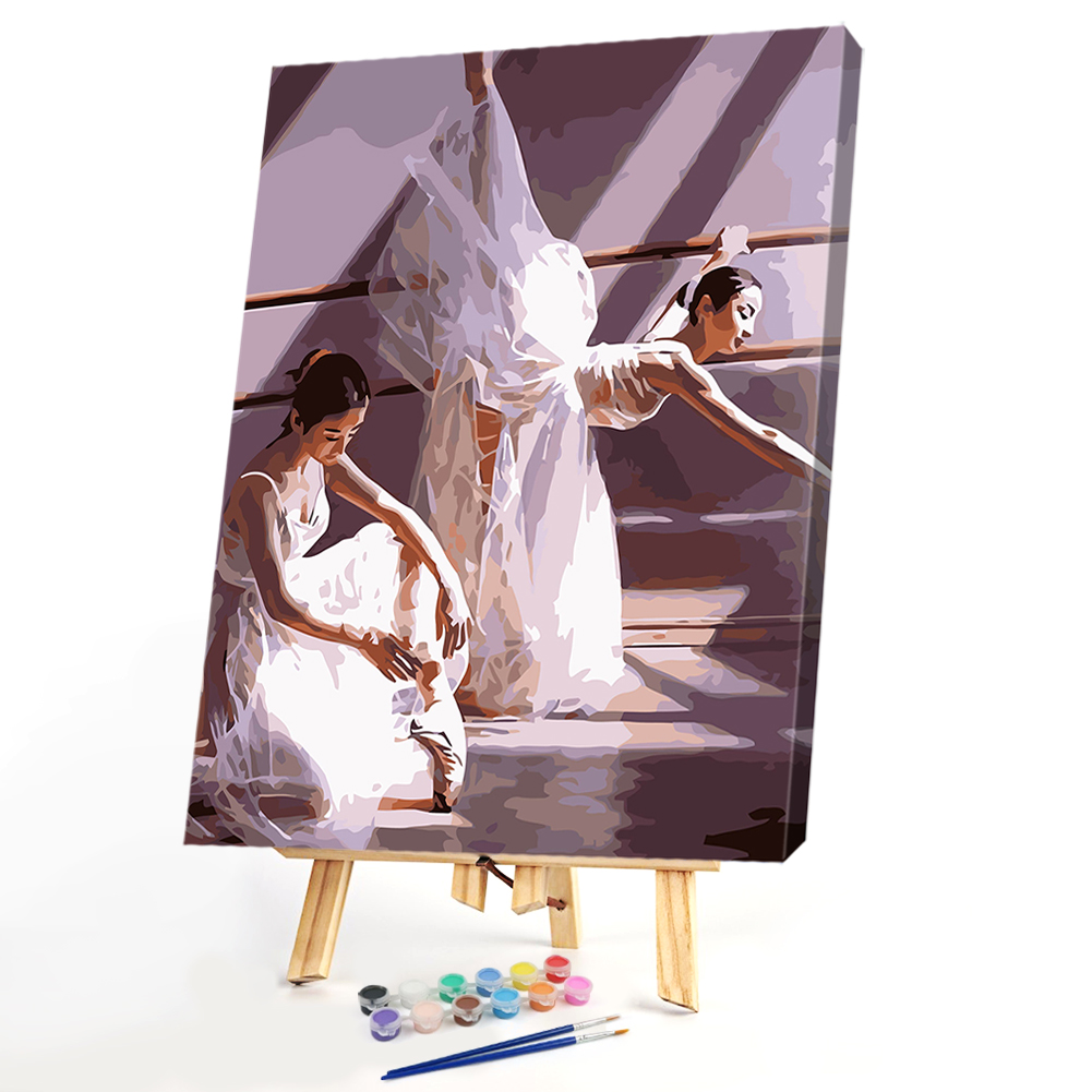 

40*50CM Paint By Numbers-Ballet Dancer, 501 Original