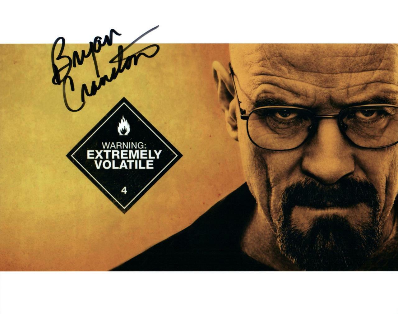 Bryan Cranston signed 8x10 autographed Photo Poster painting + COA