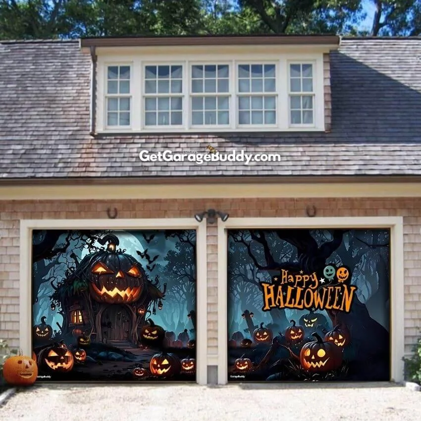 GarageBuddy Halloween Garage Door Covers