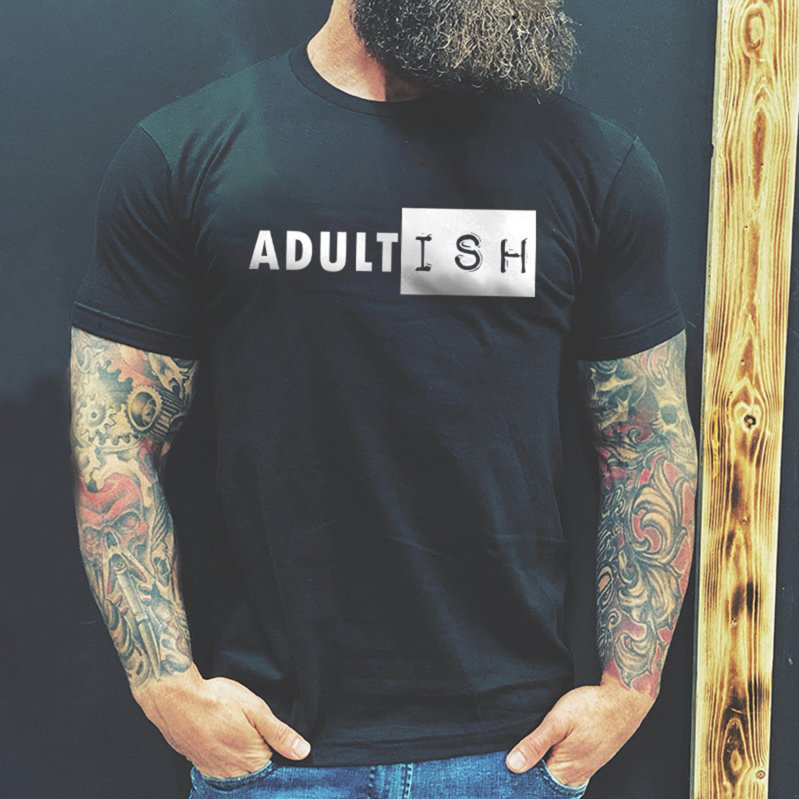 Livereid Adult Ish Men Basic Casual T-Shirt - Livereid