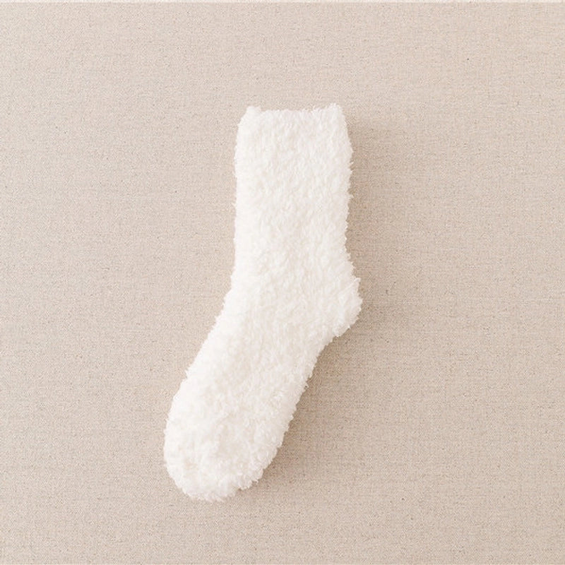 Women’s Slippers Socks Velvet Socks Thickened Winter Plus Sleep Socks Home Women’s Coral Velvet Crew Women’s Sleeping Socks