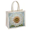 DIY Linen Diamond Art Handbag Craft Kit for Adults Beginners Shopping Gift