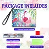 DIY Flamingo Special Shaped Diamond Painting Handbag