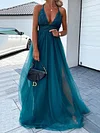 Lace Split-Joint Spaghetti-Neck Maxi Dress