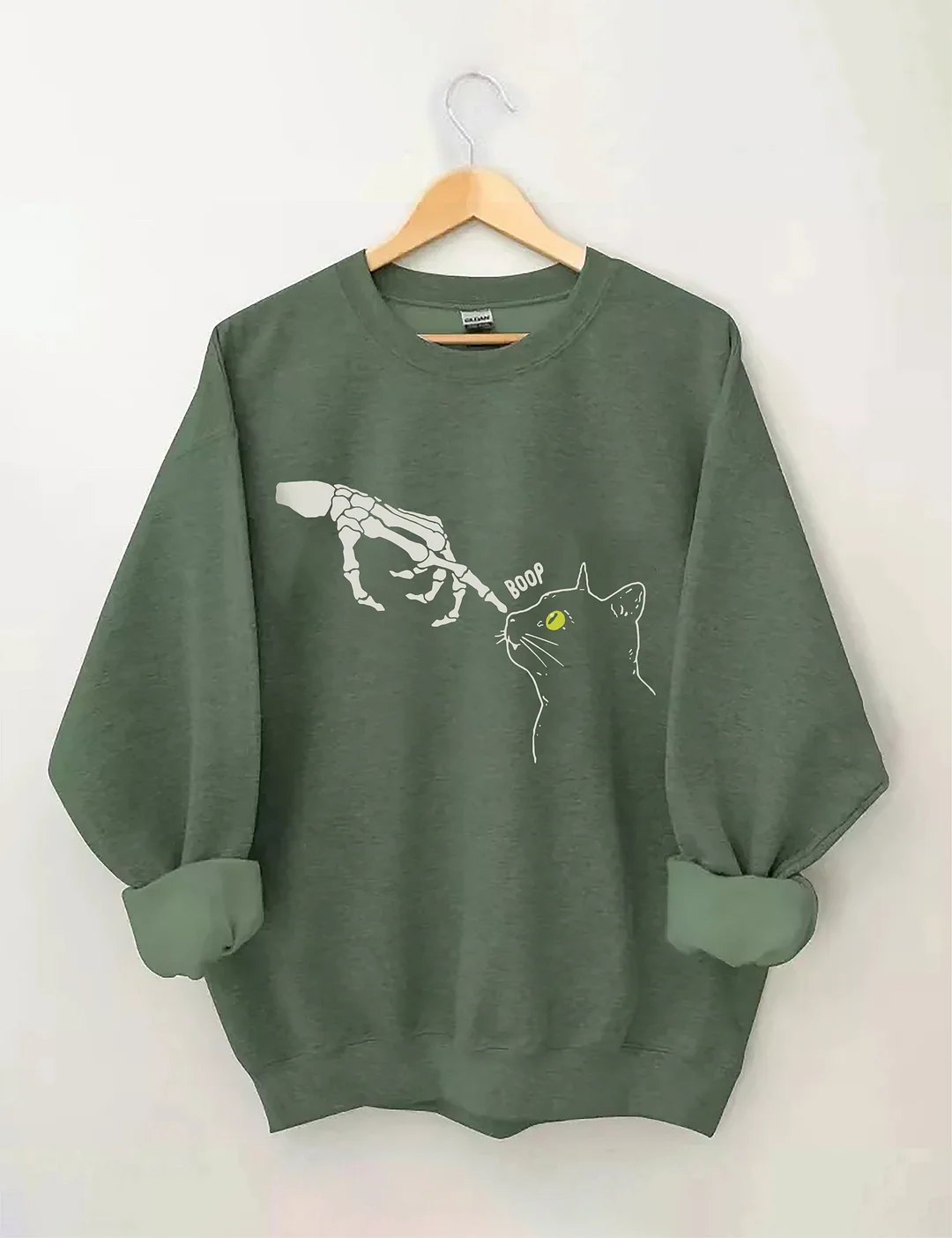 Skeleton Cat Sweatshirt