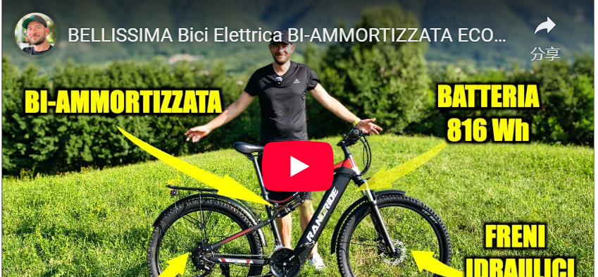 The perfect combination of power and comfort! RANDRIDE YG90 electric bike review and test drive