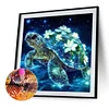 Flower Turtle-Full Round Diamond Painting