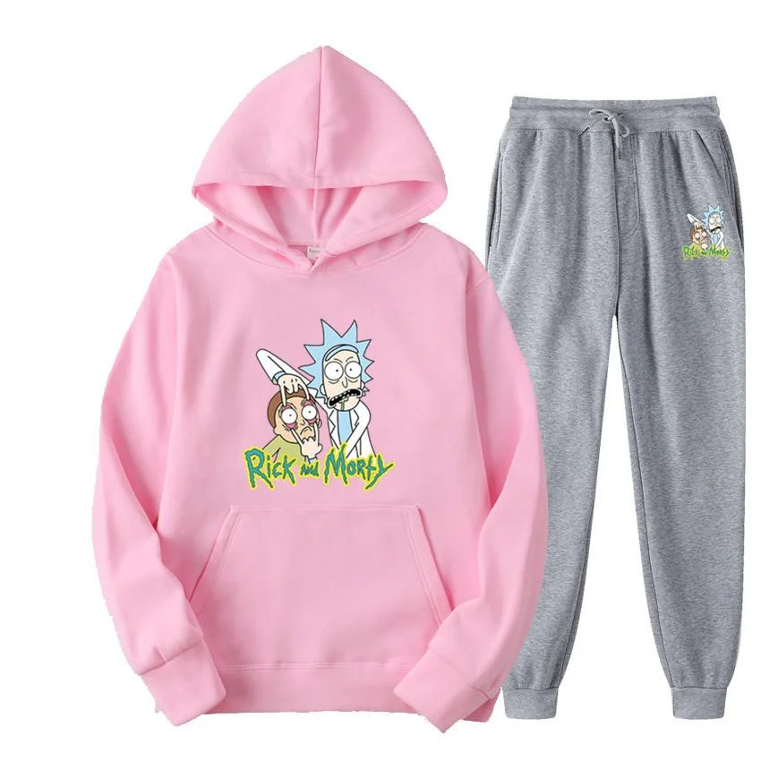 Rick and Morty Hoodies Women/Men's Sportswear Hoodie Suit