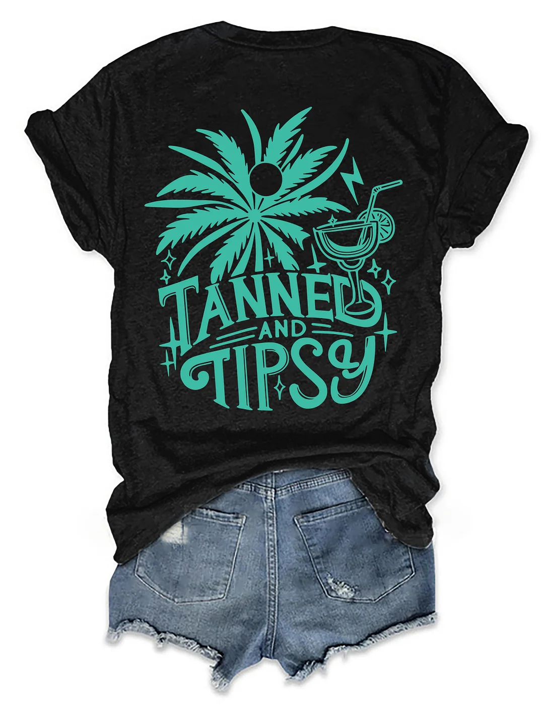 Tanned And Tipsy Beach Summer T-shirt