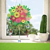 DIY Diamond Painting Suncatcher Hanging Pendant Kit(Flowers)