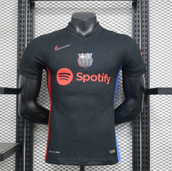 24/25 Barcelona Away Player Version Football Shirt Thai Quality