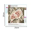 Flower  - Full Round Diamond Painting  25x25cm