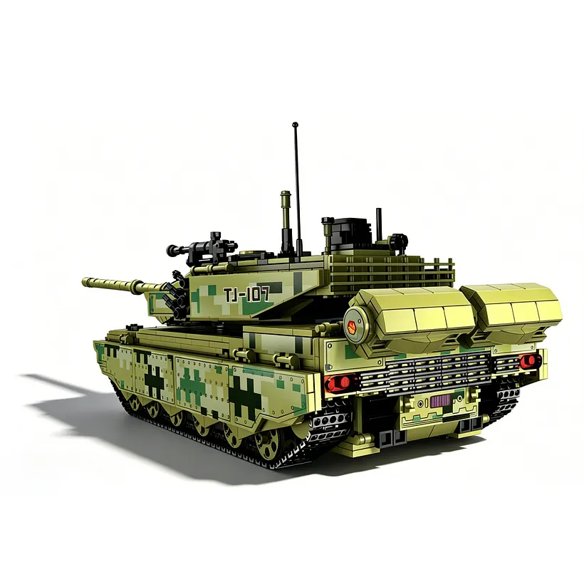 KAVOWORLD ZTZ-99A Main Battle Tank Building Set | 2022 Pieces | 1