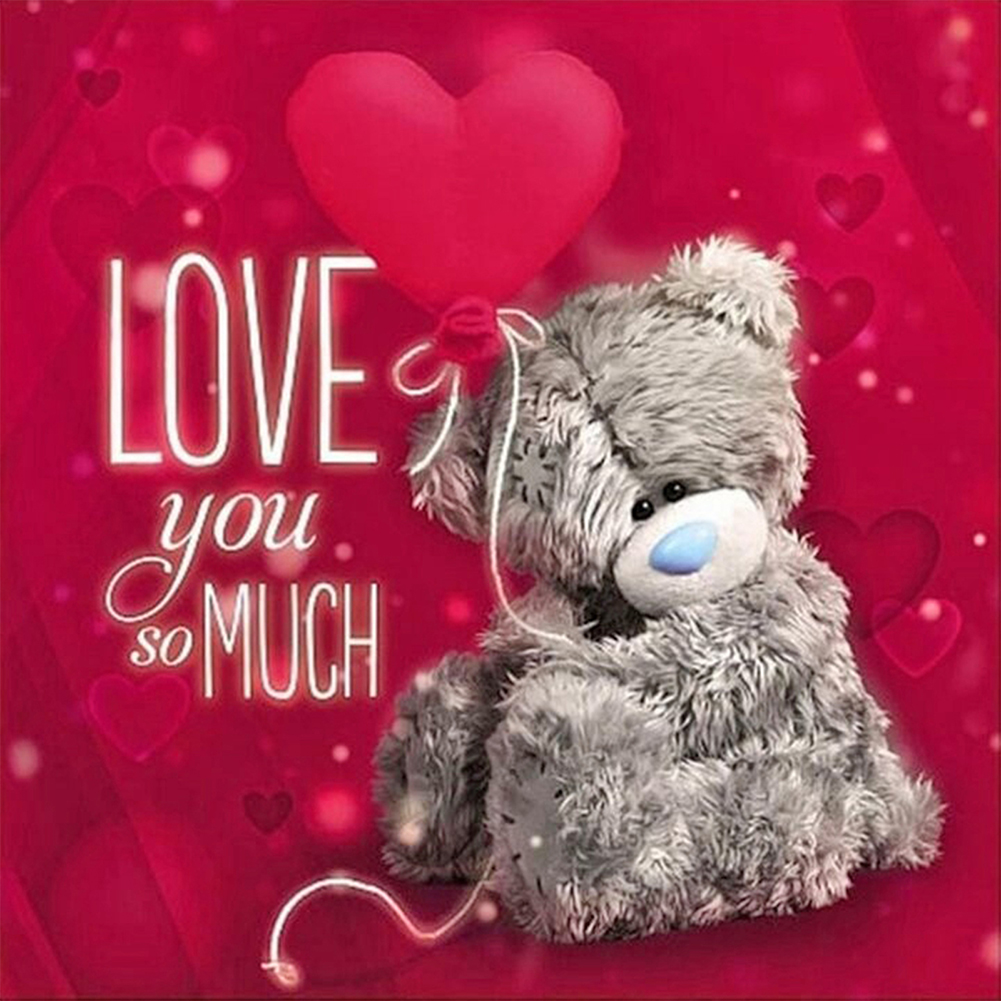 

Love Bear - Round Drill Diamond Painting - 30*30CM, 501 Original