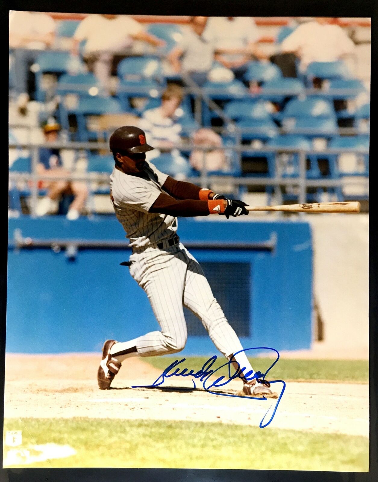 Sandy Alomar Jr. Signed 8x10 Photo Poster painting Cleveland Indians Chicago White Sox Autograph