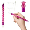 Resin Diamond Painting Point Drill Pen Dual-Ended Diamonds (Rose Red)
