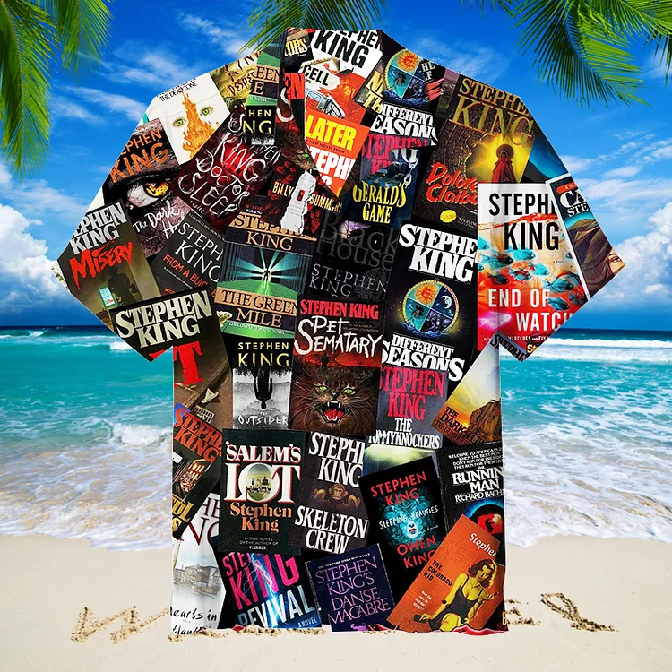 Stephen King Scary Novels|Unisex Hawaiian Shirt