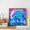 Diamond Painting-DIY Full Round Drill Dolphin(40*40CM)